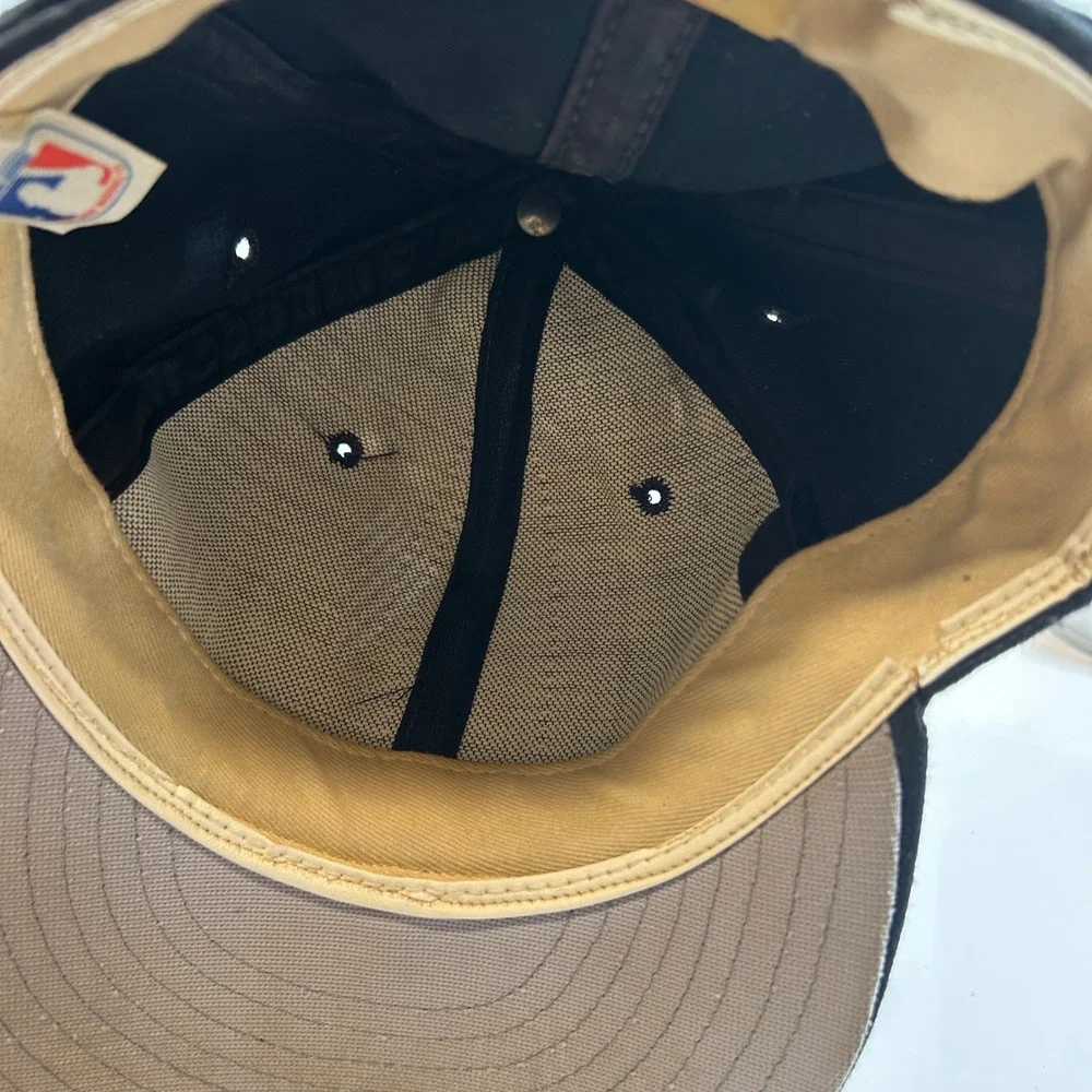 Vintage New Era Hat Black San Francisco Giants 7 3/8 MLB Pro Model Made in USA